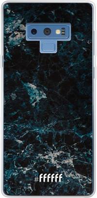 Dark Blue Marble Galaxy Note 9