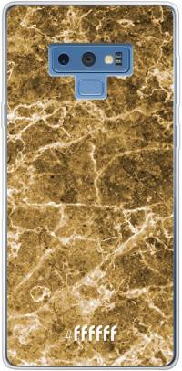 Gold Marble Galaxy Note 9