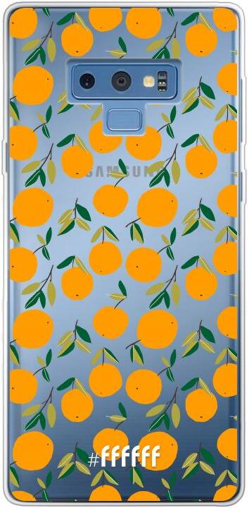 Oranges Galaxy Note 9