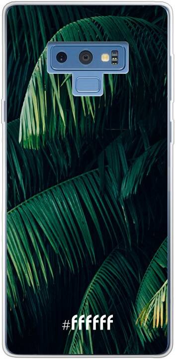 Palm Leaves Dark Galaxy Note 9