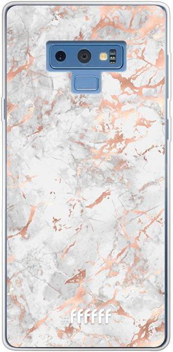 Peachy Marble Galaxy Note 9