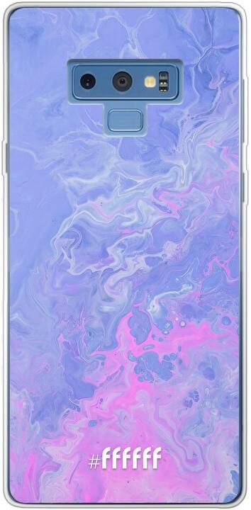 Purple and Pink Water Galaxy Note 9