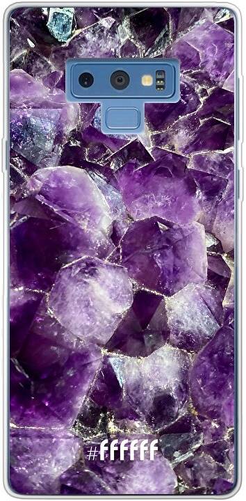 Purple Geode Galaxy Note 9