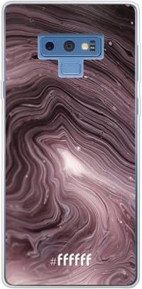 Purple Marble Galaxy Note 9