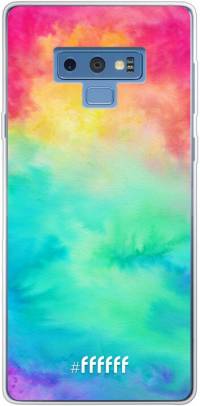 Rainbow Tie Dye Galaxy Note 9