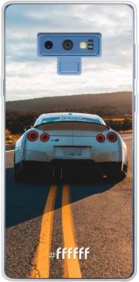 Silver Sports Car Galaxy Note 9