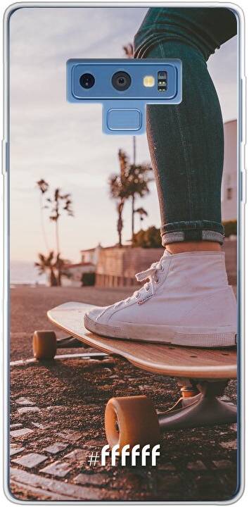 Skateboarding Galaxy Note 9