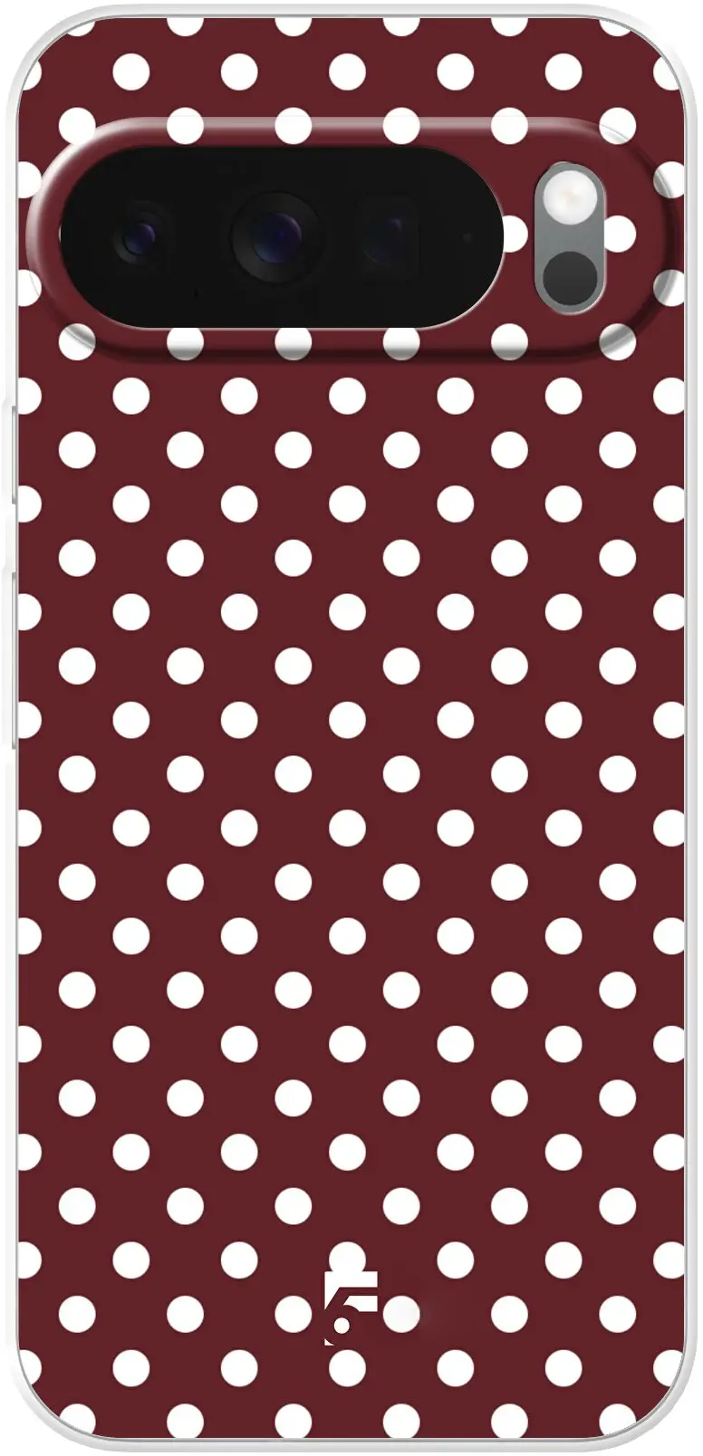 Burgundy Dots Pixel 10 Pro