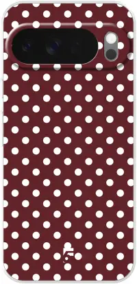 Burgundy Dots Pixel 10 Pro