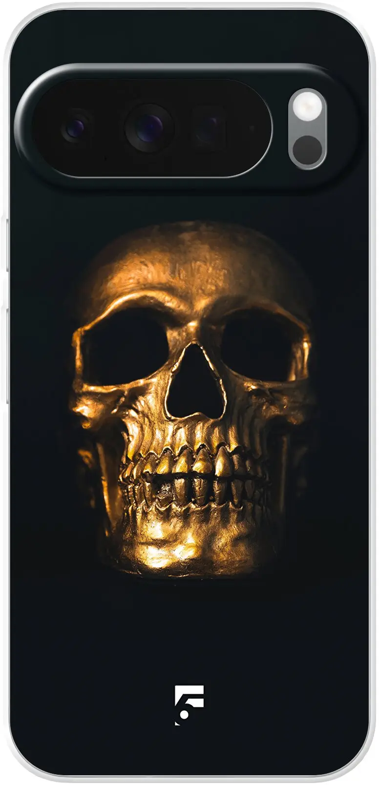 Gold Skull Pixel 10 Pro