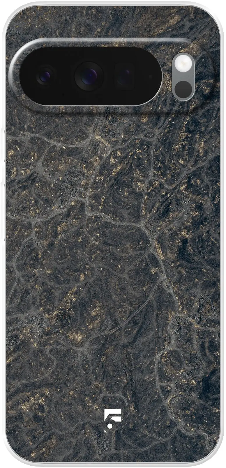 Golden Glitter Marble Pixel 10 Pro