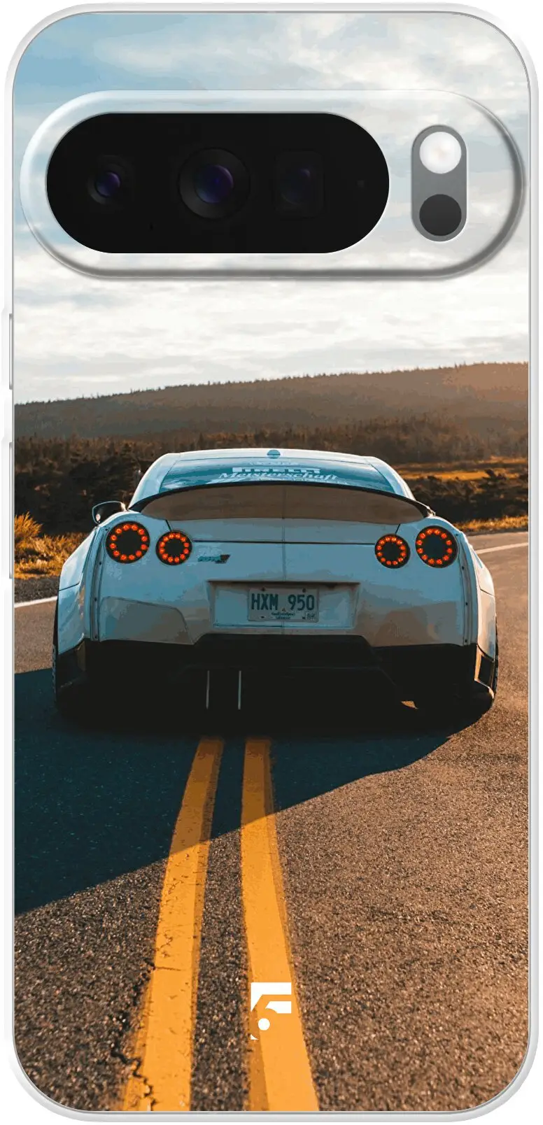 Silver Sports Car Pixel 10 Pro