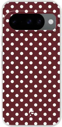 Burgundy Dots Pixel 10