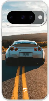 Silver Sports Car Pixel 10