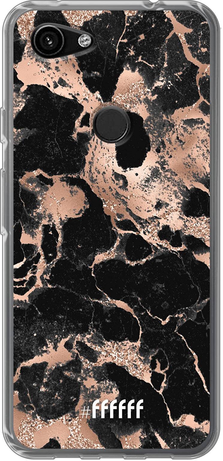 Rose Gold Marble Pixel 3a
