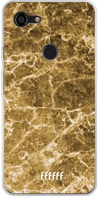 Gold Marble Pixel 3 XL