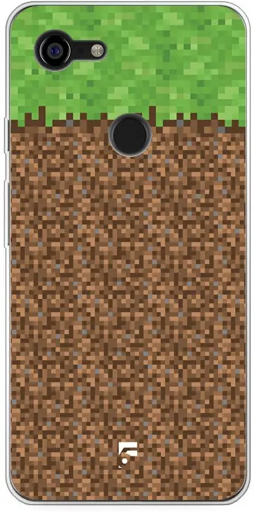 BlokWereld - Grass Pixel 3 XL