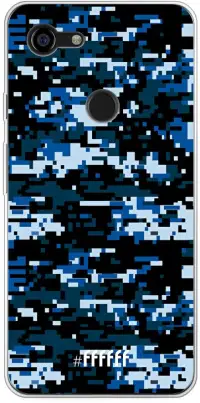 Navy Camouflage Pixel 3 XL