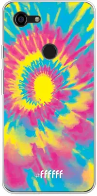 Psychedelic Tie Dye Pixel 3 XL