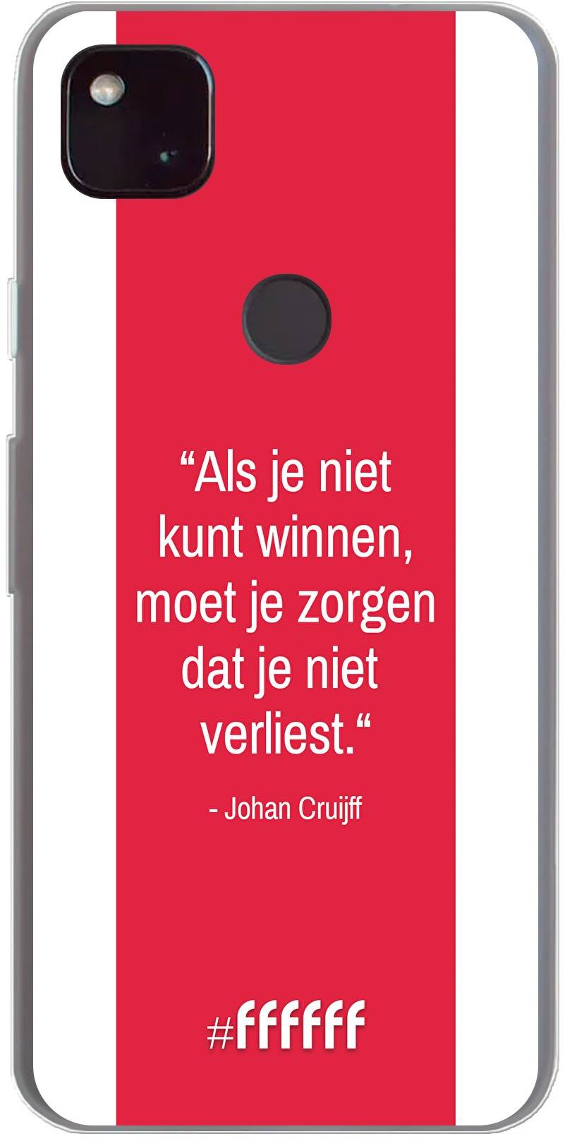 AFC Ajax Quote Johan Cruijff Pixel 4a 5G