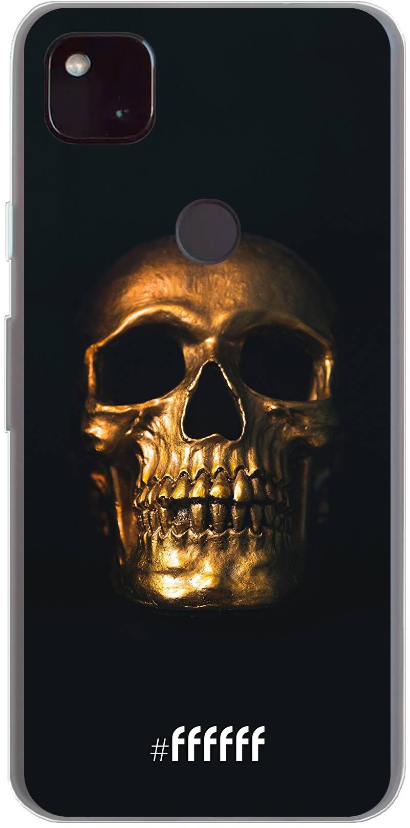 Gold Skull Pixel 4a 5G