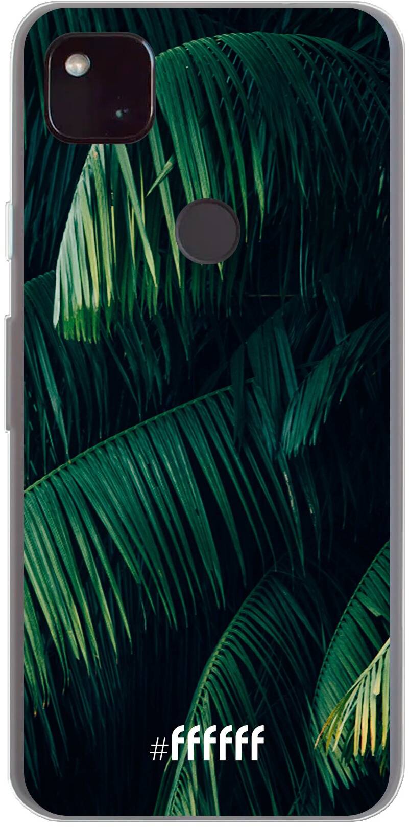 Palm Leaves Dark Pixel 4a 5G
