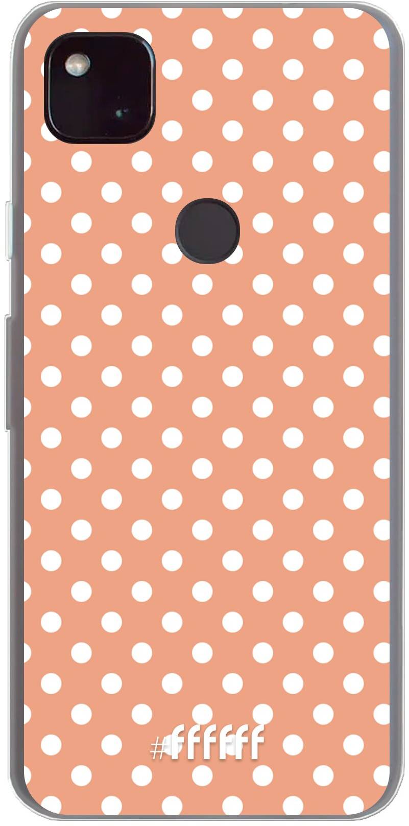 Peachy Dots Pixel 4a 5G