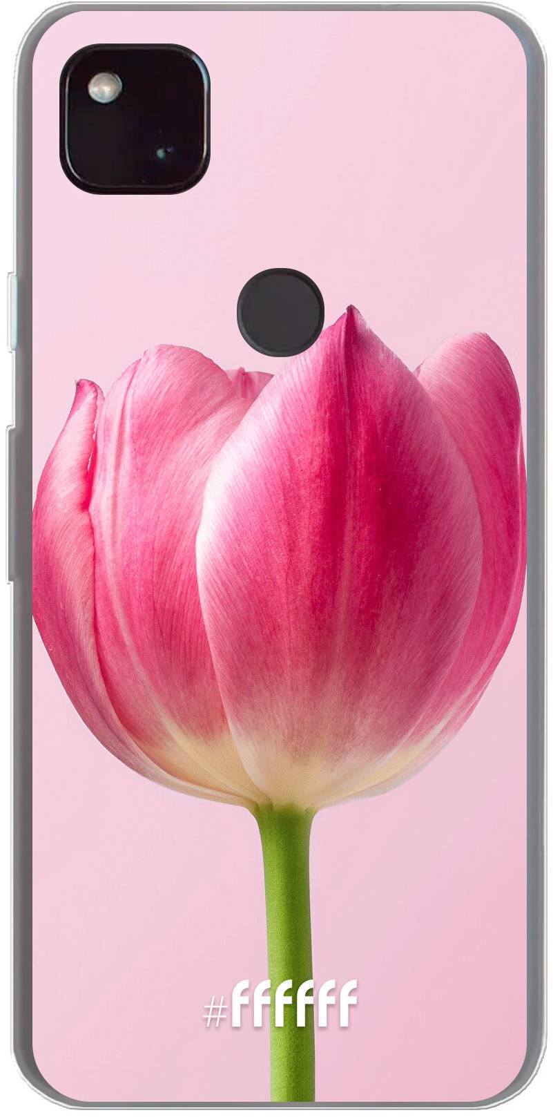 Pink Tulip Pixel 4a 5G