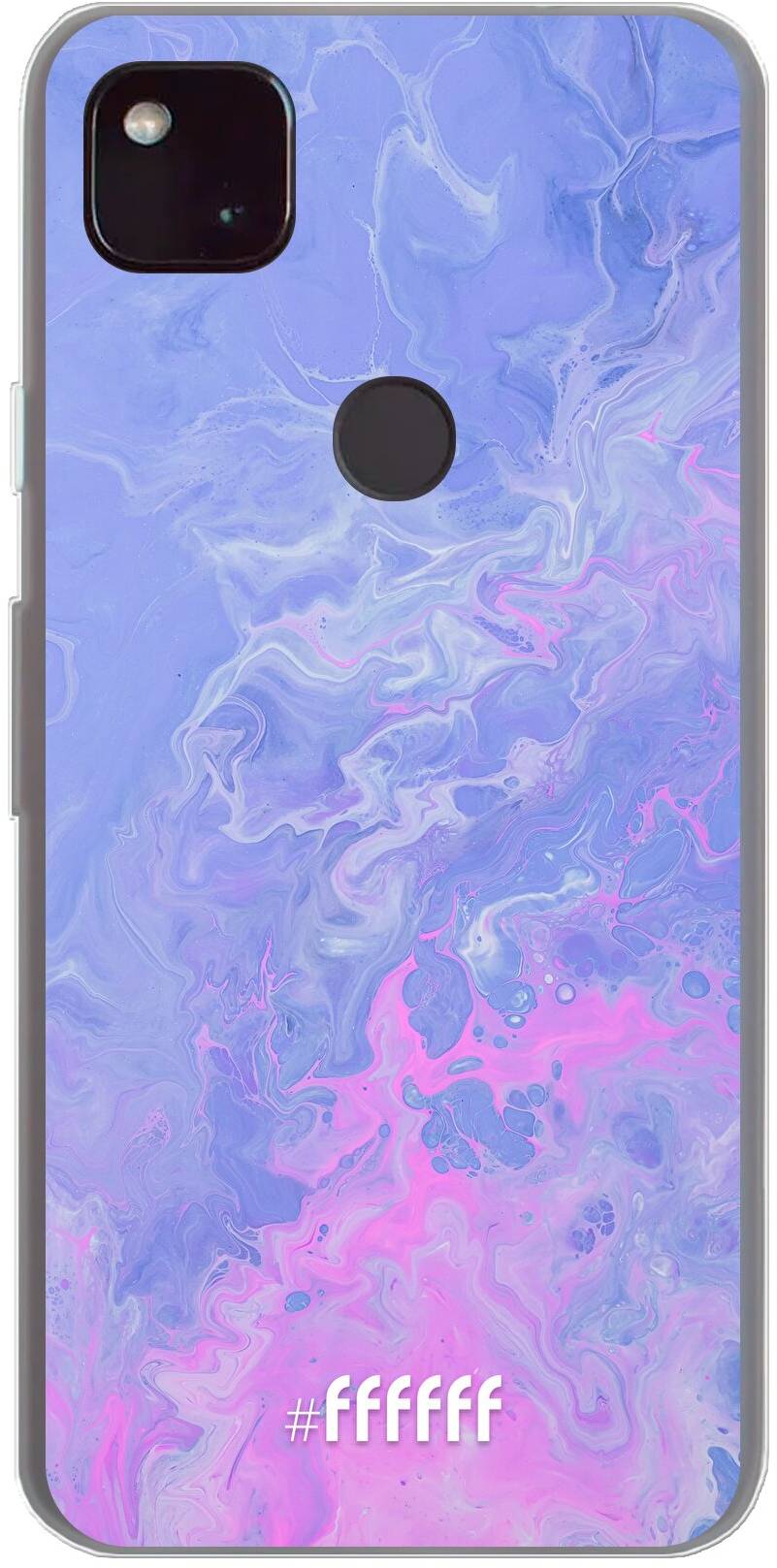 Purple and Pink Water Pixel 4a 5G