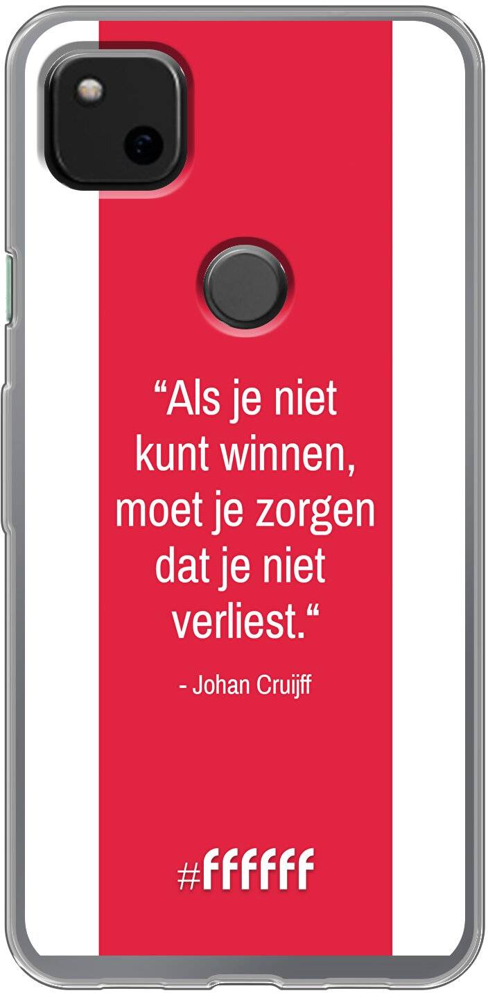 AFC Ajax Quote Johan Cruijff Pixel 4a