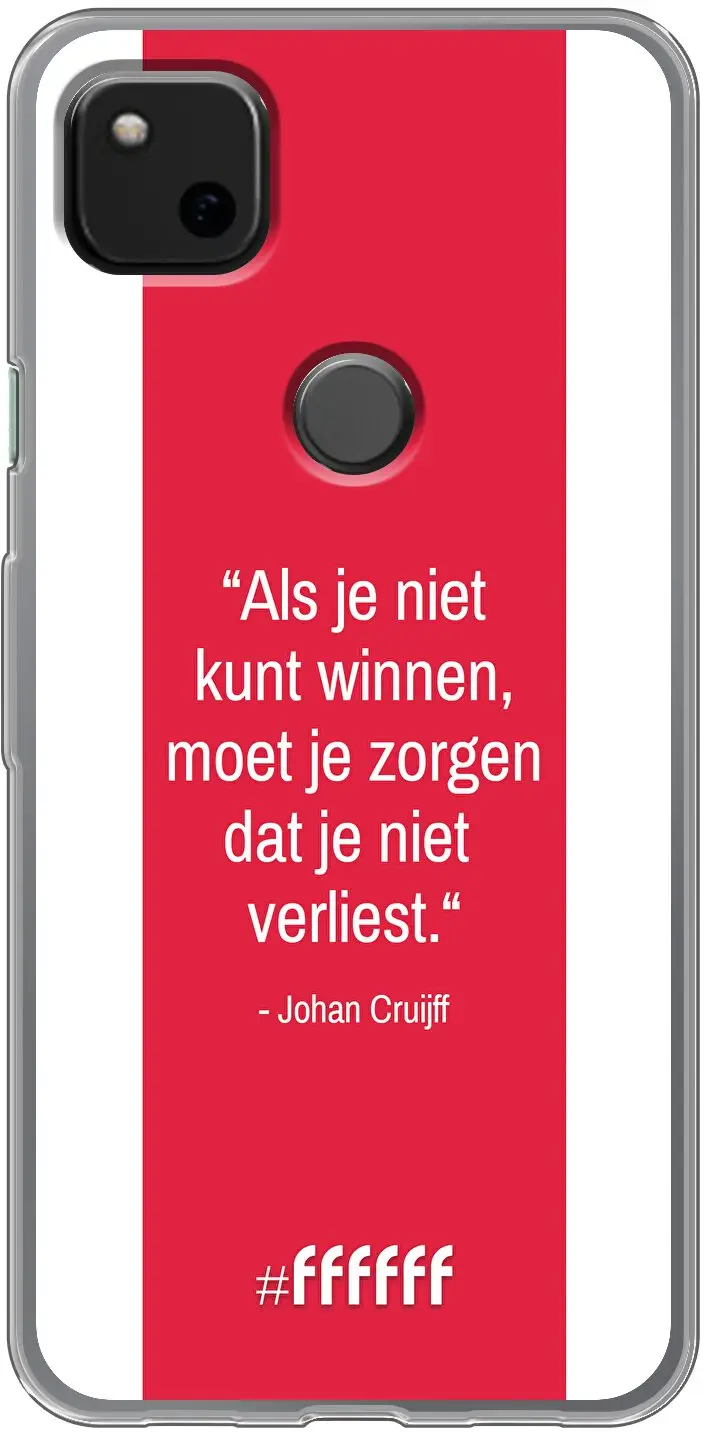 AFC Ajax Quote Johan Cruijff Pixel 4a