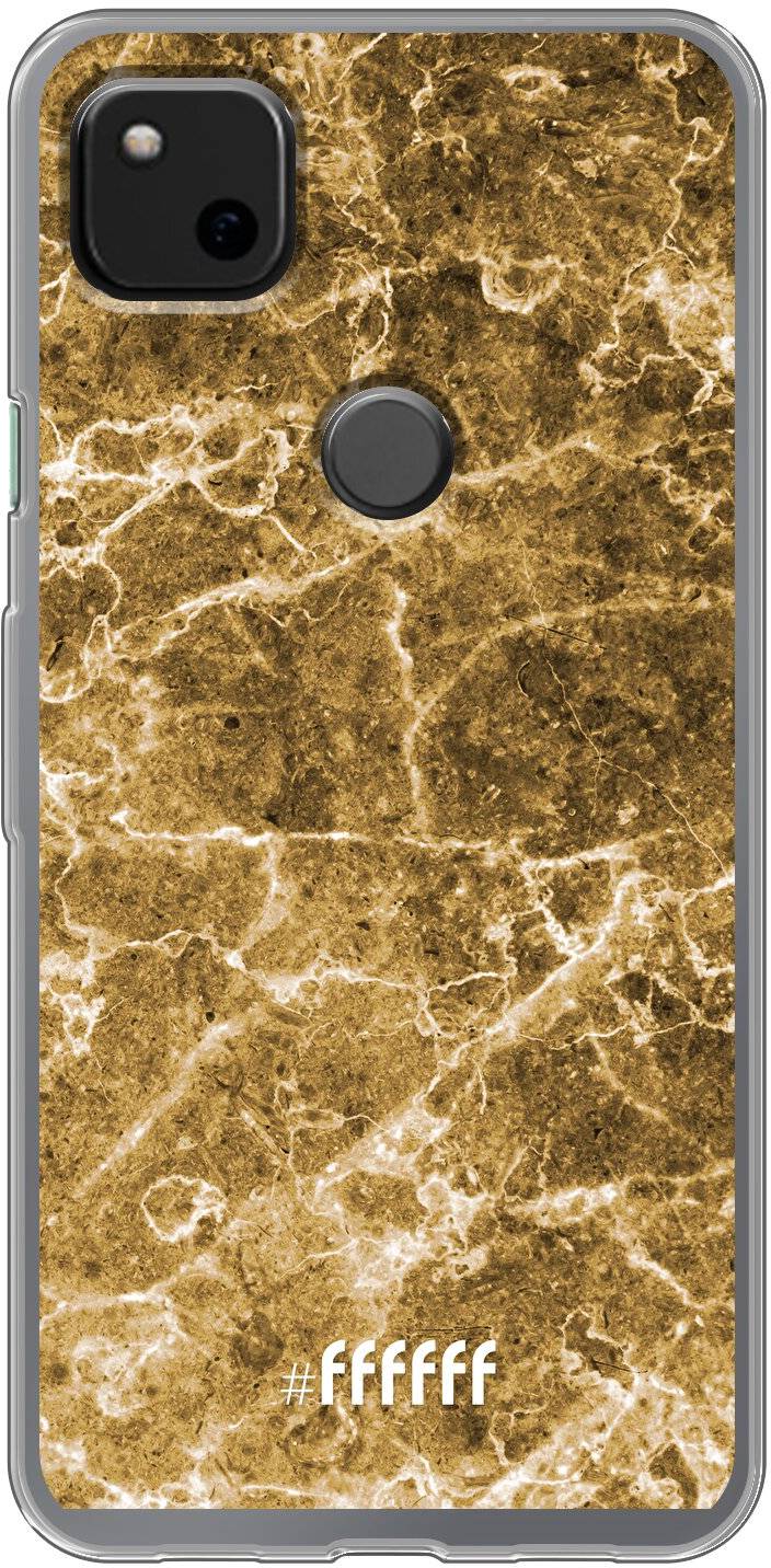 Gold Marble Pixel 4a
