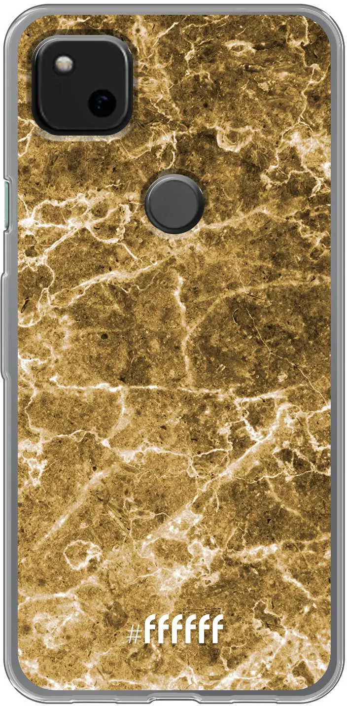 Gold Marble Pixel 4a