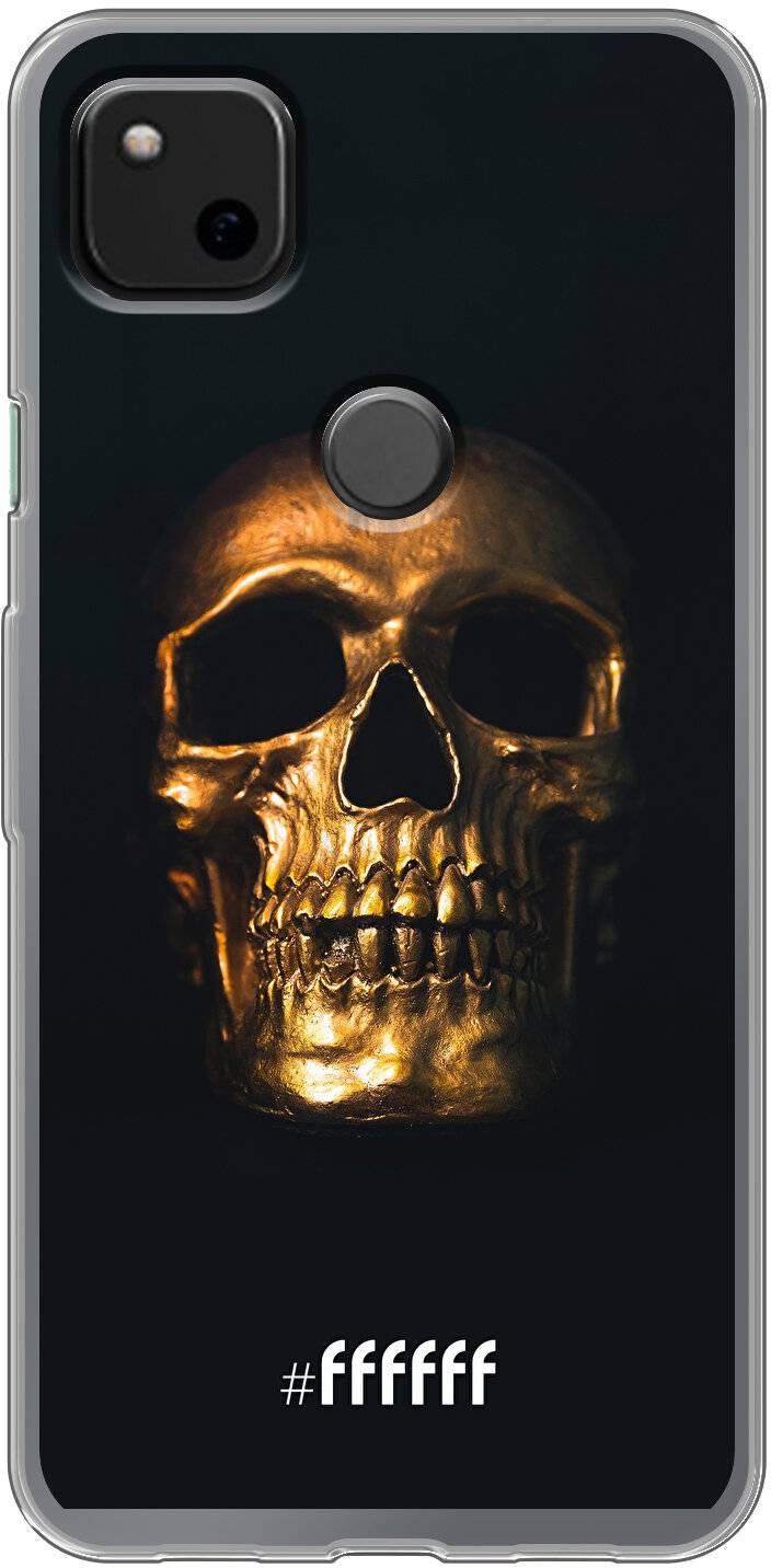 Gold Skull Pixel 4a