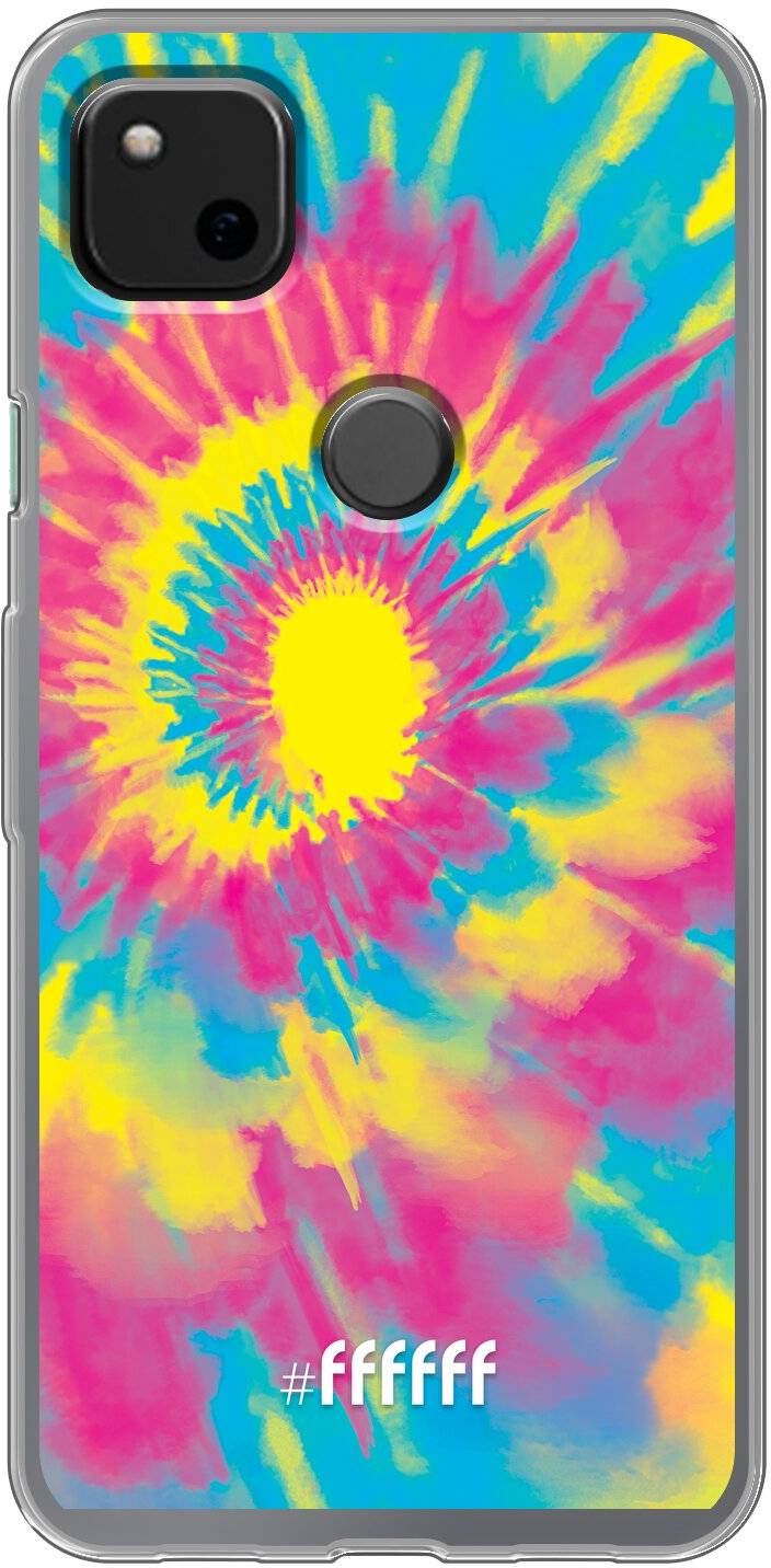 Psychedelic Tie Dye Pixel 4a