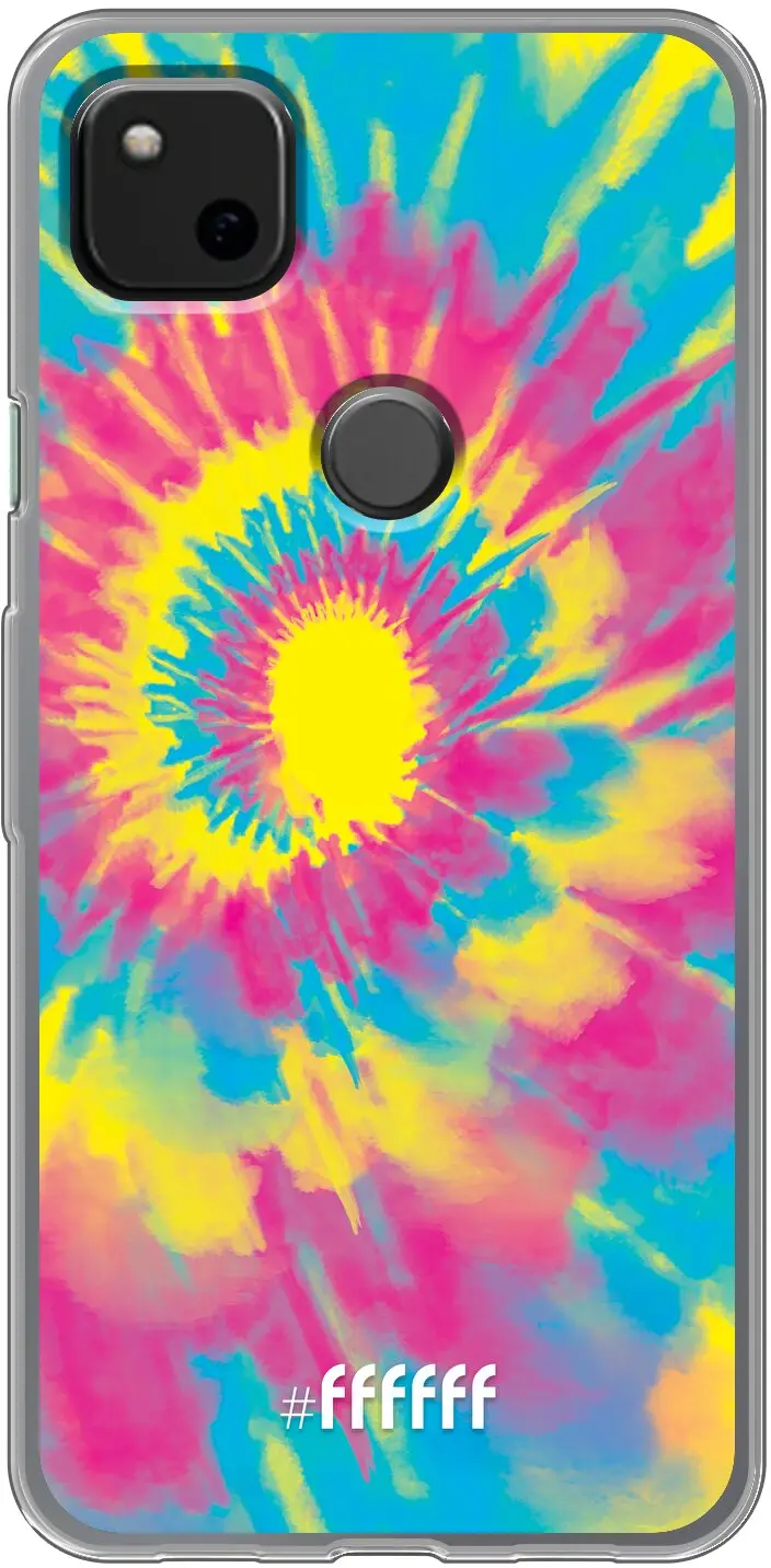 Psychedelic Tie Dye Pixel 4a