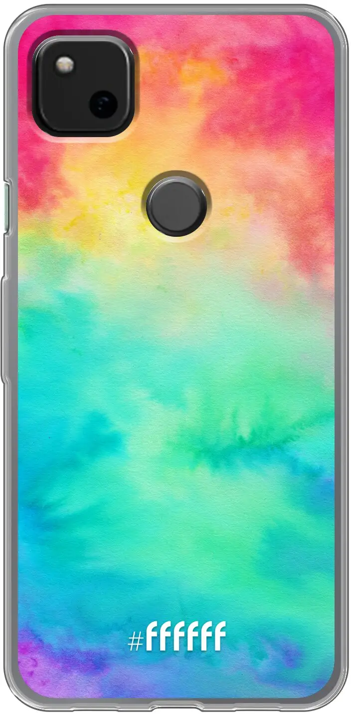 Rainbow Tie Dye Pixel 4a