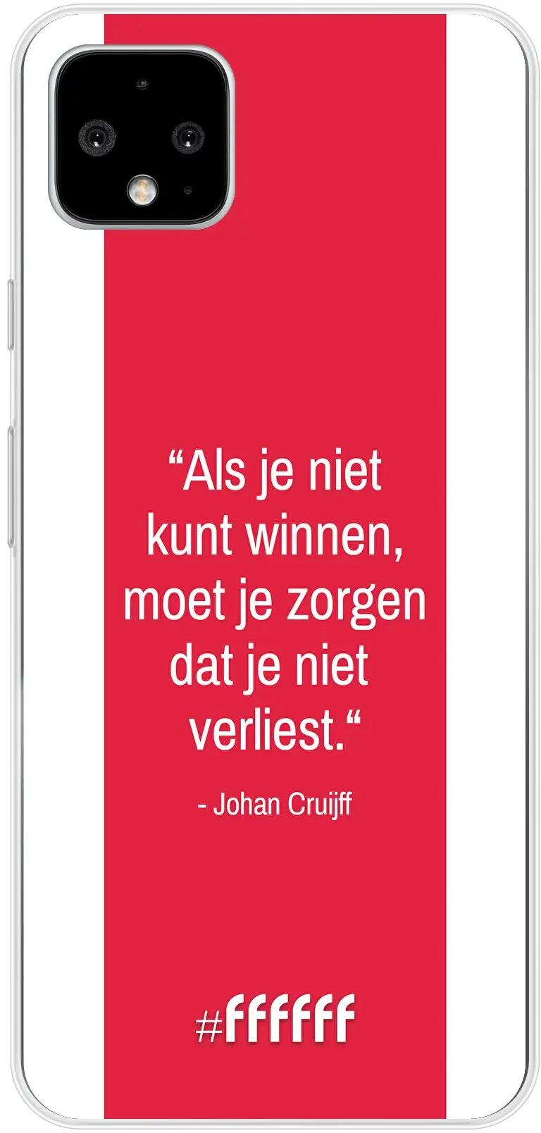 AFC Ajax Quote Johan Cruijff Pixel 4 XL