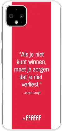 AFC Ajax Quote Johan Cruijff Pixel 4 XL