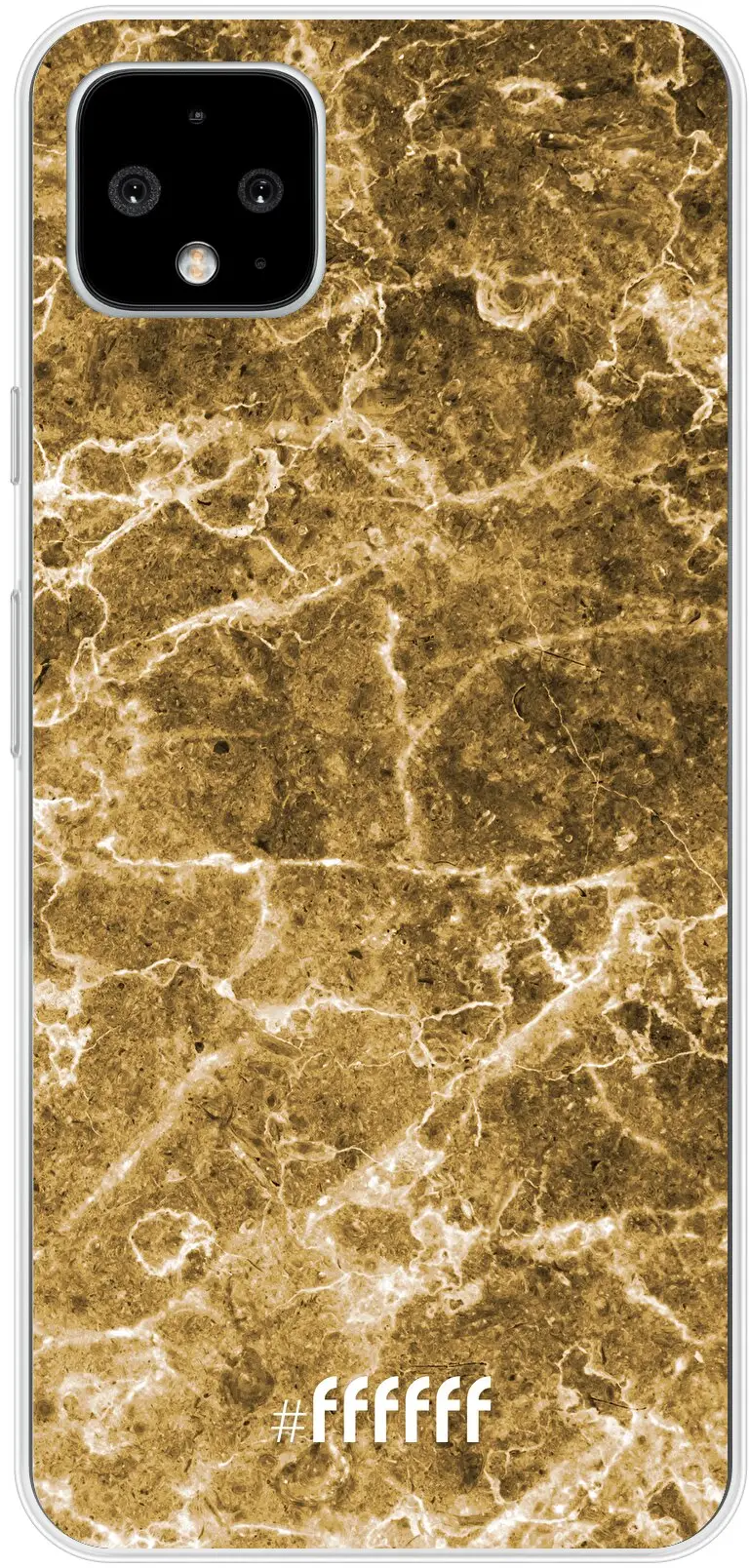 Gold Marble Pixel 4 XL