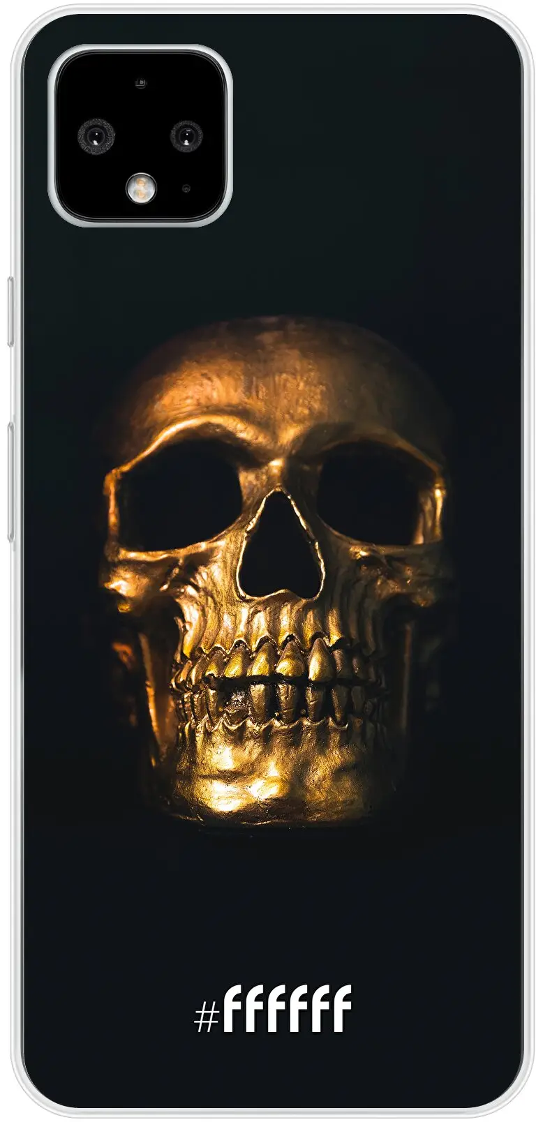 Gold Skull Pixel 4 XL