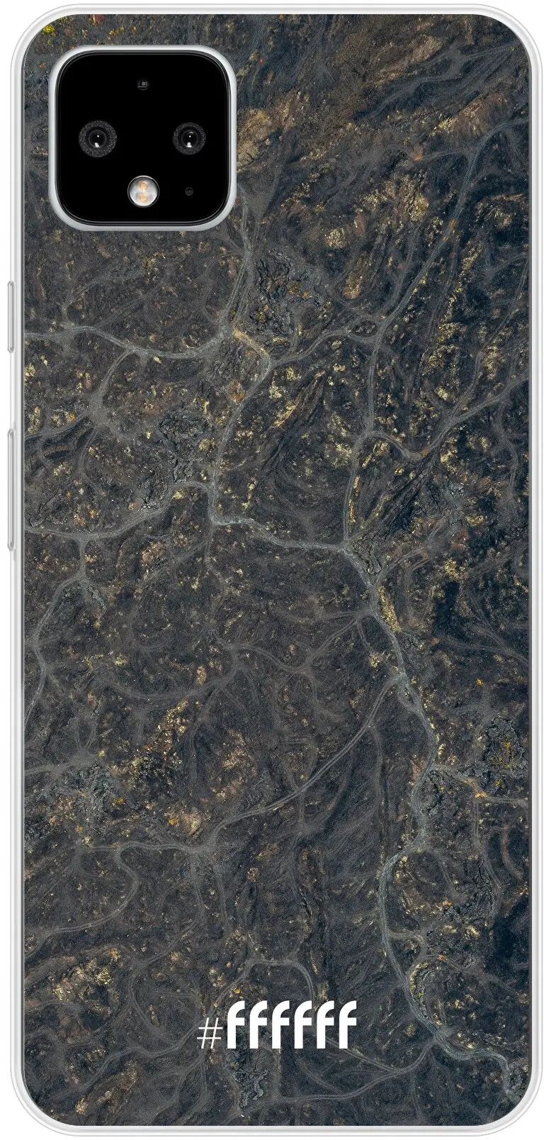 Golden Glitter Marble Pixel 4 XL