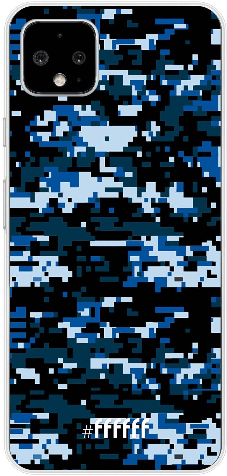Navy Camouflage Pixel 4 XL