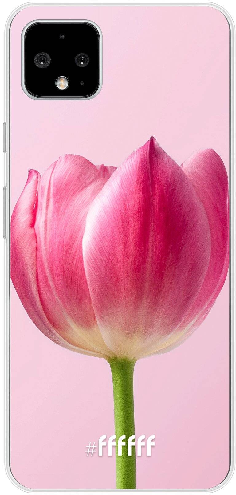 Pink Tulip Pixel 4 XL