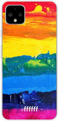 Rainbow Canvas Pixel 4 XL