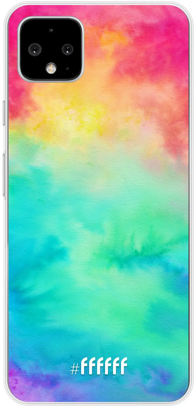 Rainbow Tie Dye Pixel 4 XL