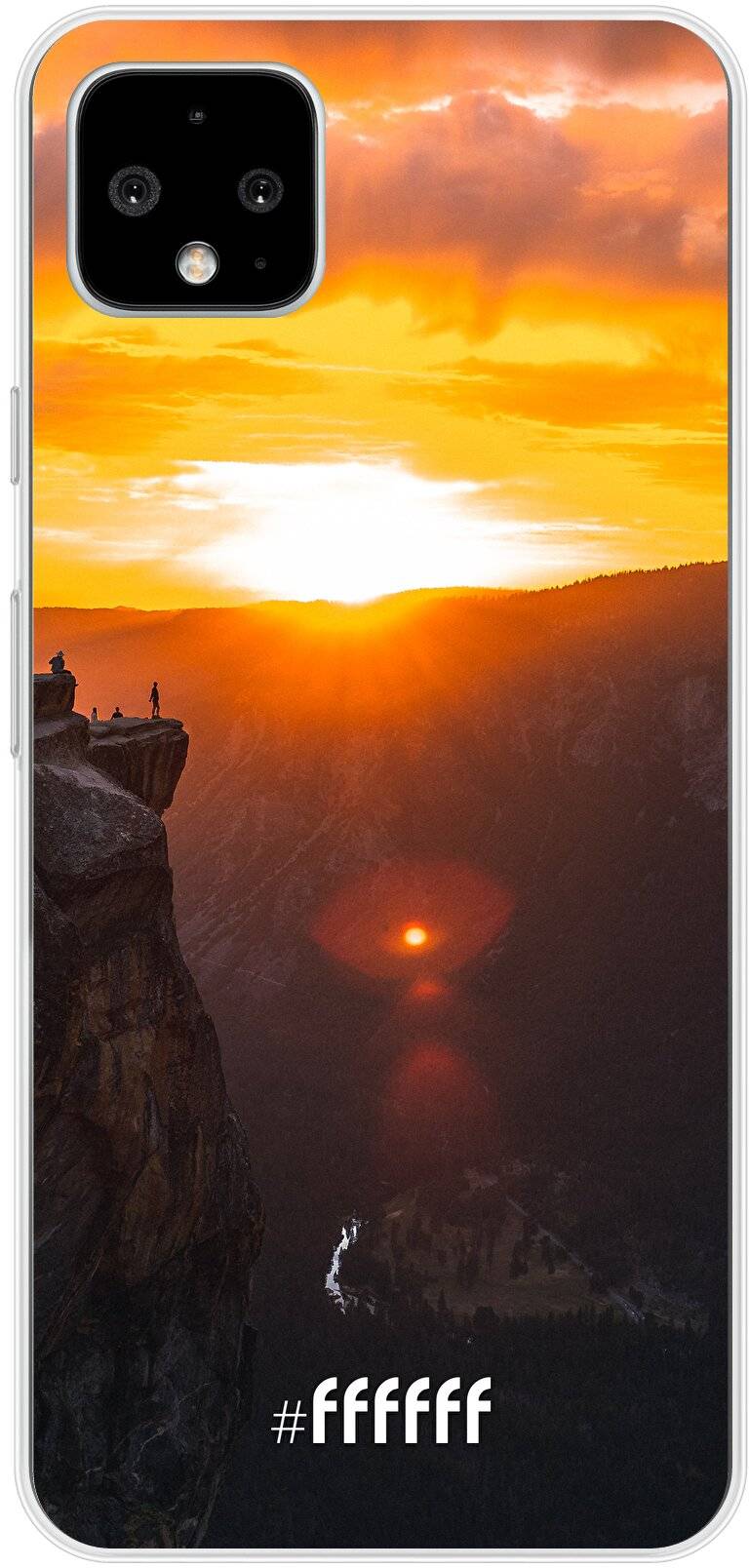Rock Formation Sunset Pixel 4 XL