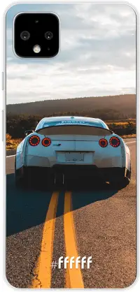 Silver Sports Car Pixel 4 XL