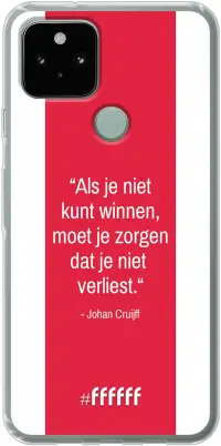 AFC Ajax Quote Johan Cruijff Pixel 5