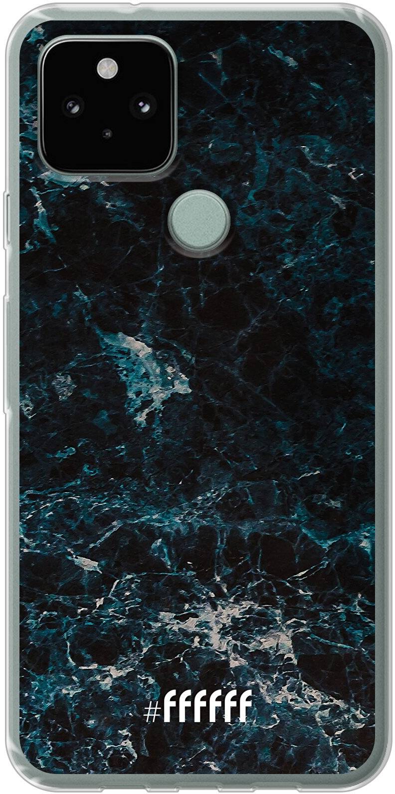 Dark Blue Marble Pixel 5